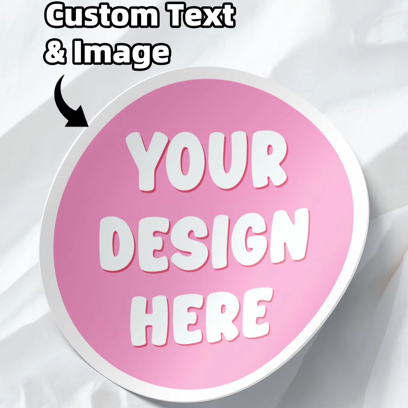 1/48/96PCS Custom Round Waterp - Personalised Candle Label ulasan dan harga