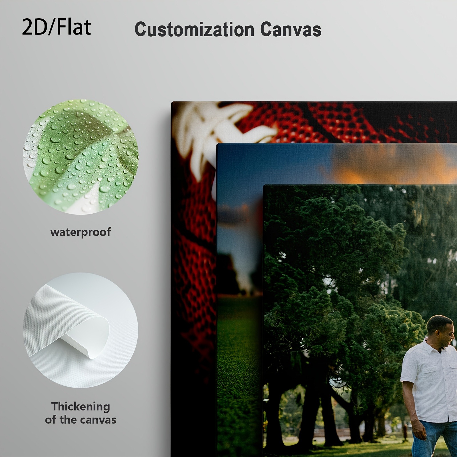 1pc Wooden Framed Poster, Pers - Engraved Wood Frame ulasan dan harga