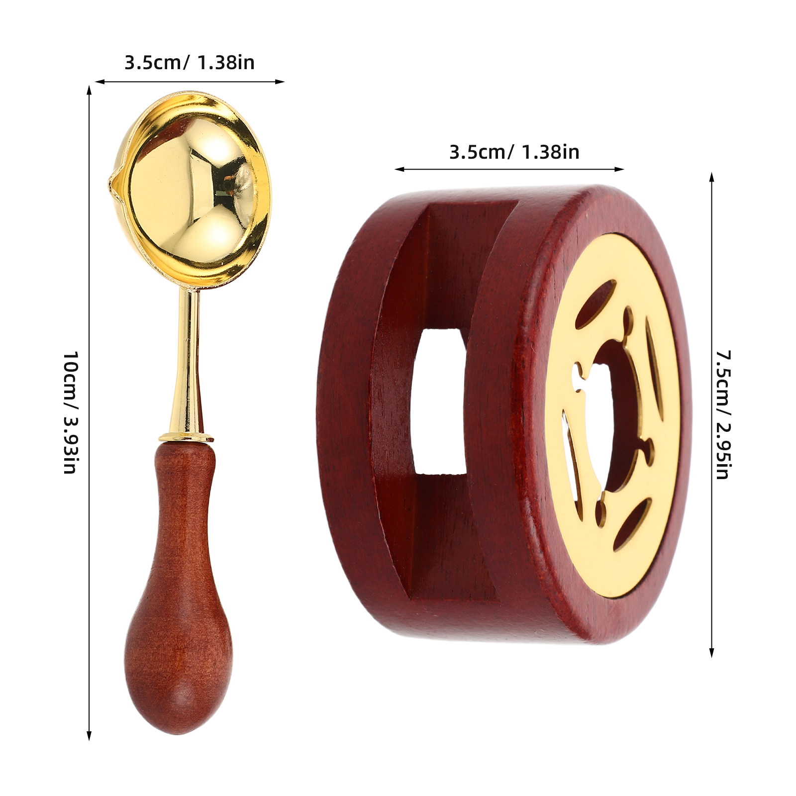 1Set Wax Seal Stove Kit Retro  - Wax Seal Letter Kit ulasan dan harga
